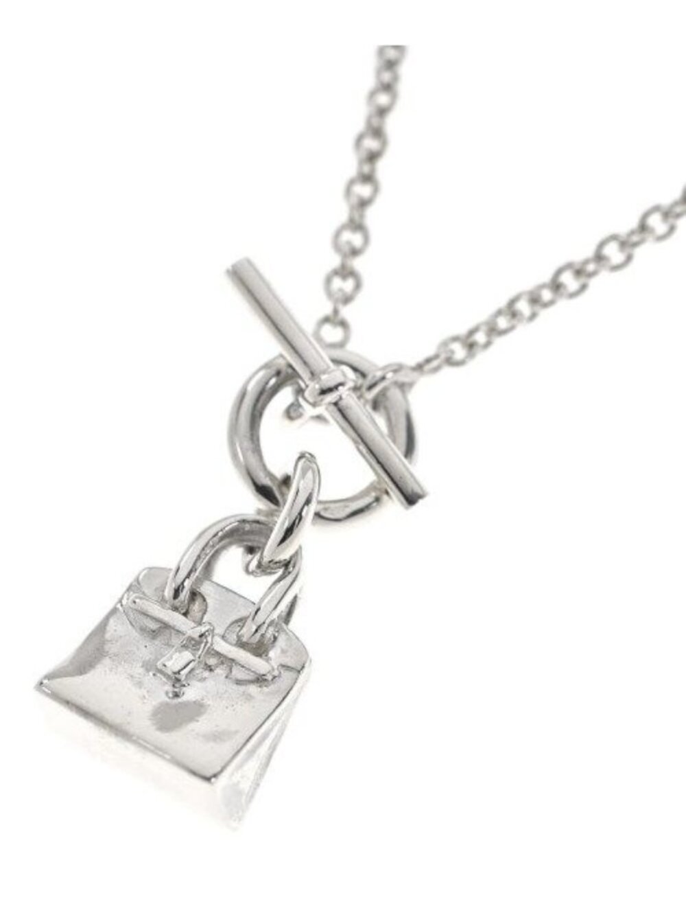 Hermes Necklace Silver